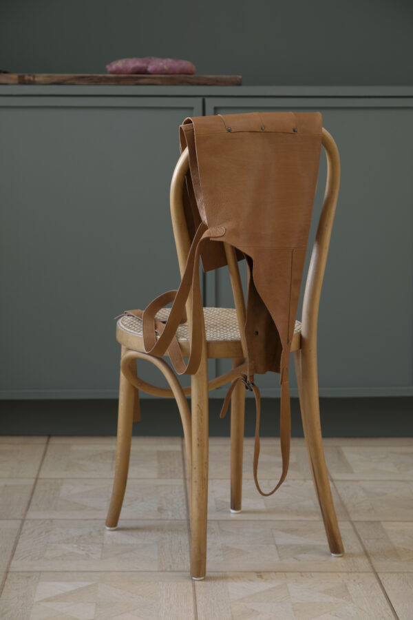 Læderforklæde -Cognac 12090A - Image 2